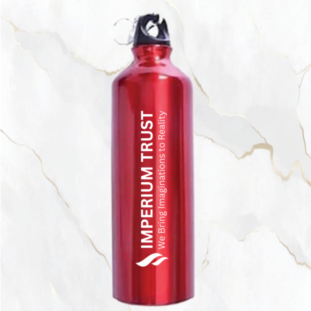 Aluminium Bottle Red Glossy